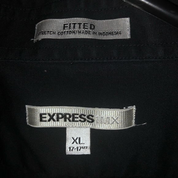 Express Fitted 1MX Dress Shirt - Picture 5 of 5